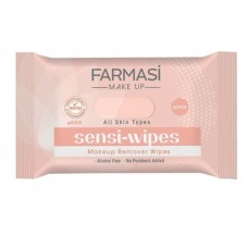 Влажные салфетки для снятия макияжа Farmasi Sensi-Wipes