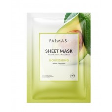 Поживна тканинна маска для обличчя з авокадо 1шт